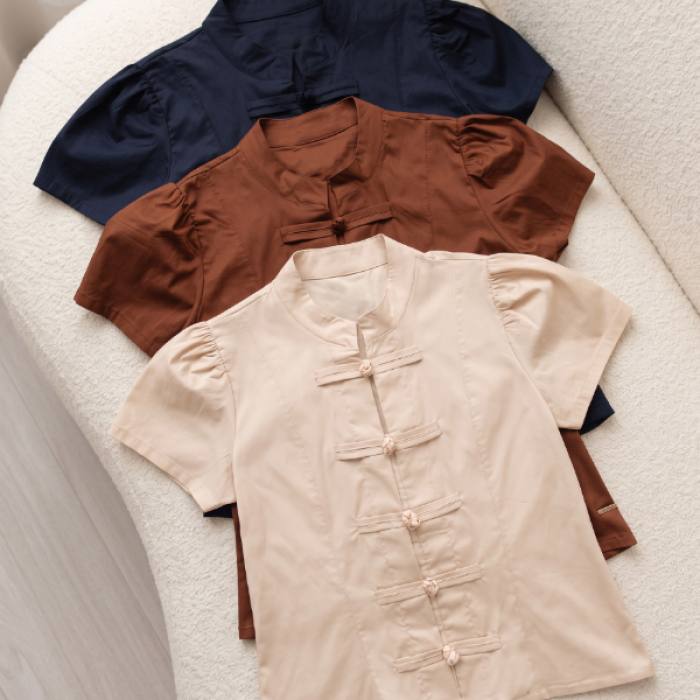 Blusa Napoleon Popelina