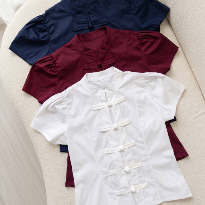 Blusa Napoleon Popelina